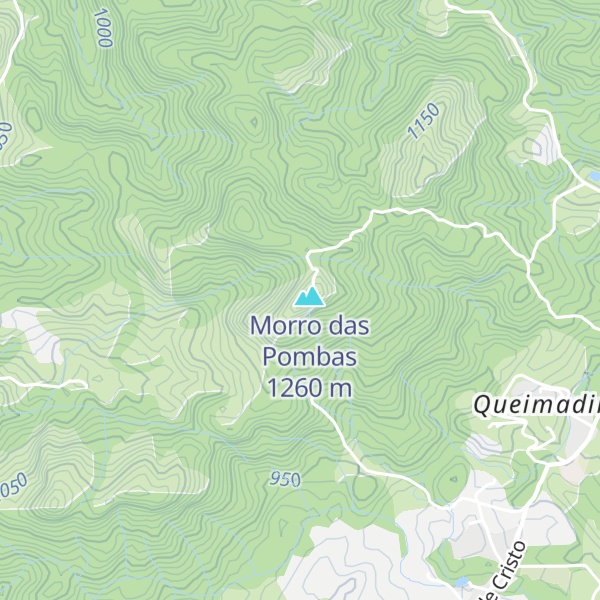 Map of Morro da Glória