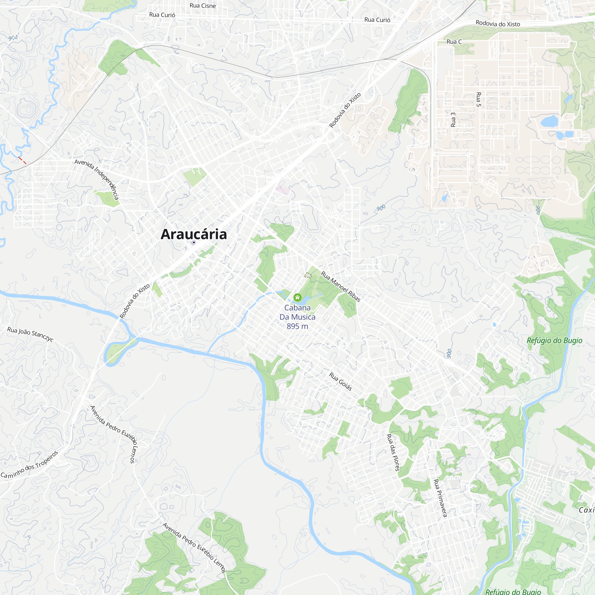 Cabana Da Musica map