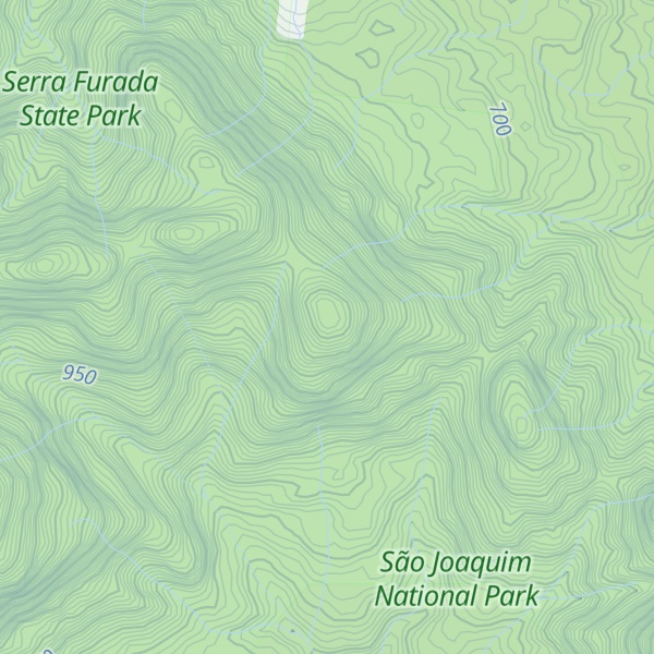 Map of Morro do Garrafão
