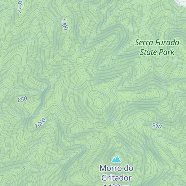Map of Morro da Forquilha