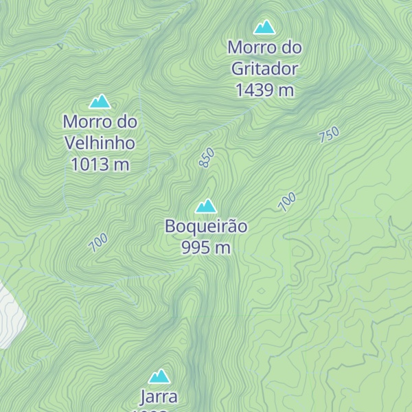Map of Boqueirão
