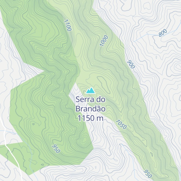 Map of Serra do Brandão