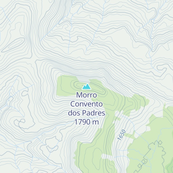 Map of Morro Convento dos Padres