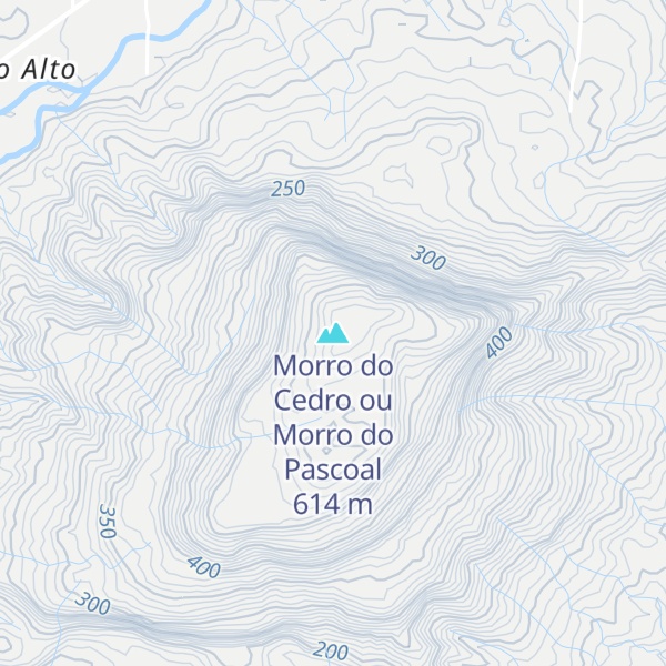 Map of Morro do Cedro ou Morro do Pascoal