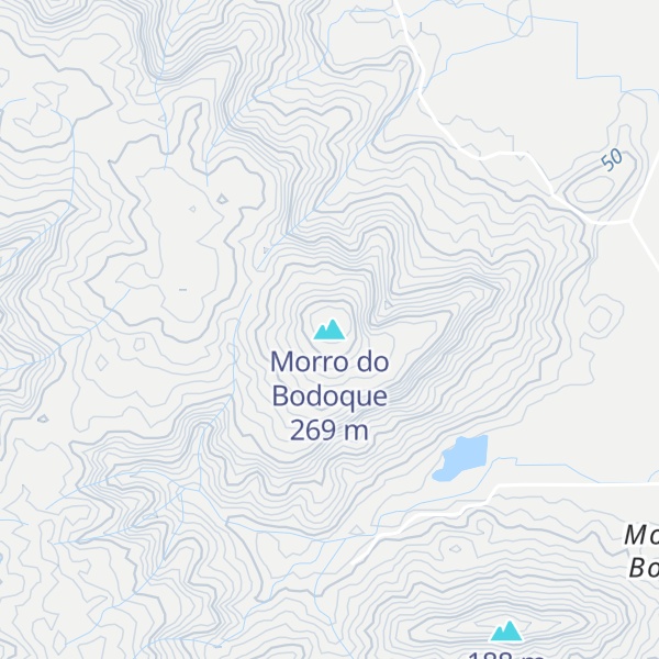 Map of Morro do Bodoque