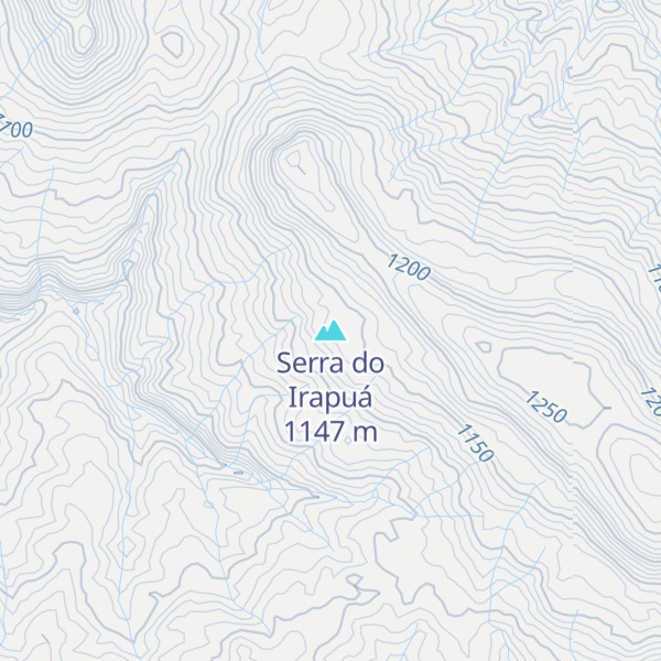 Map of Serra do Irapuá