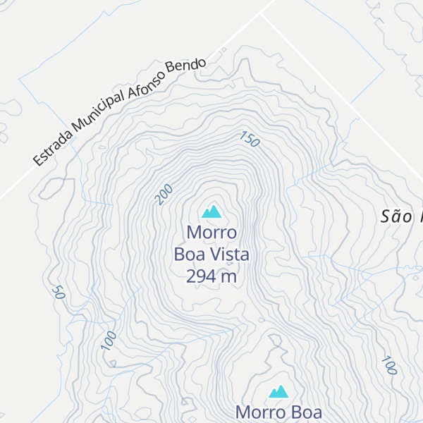 Map of Morro Boa Vista