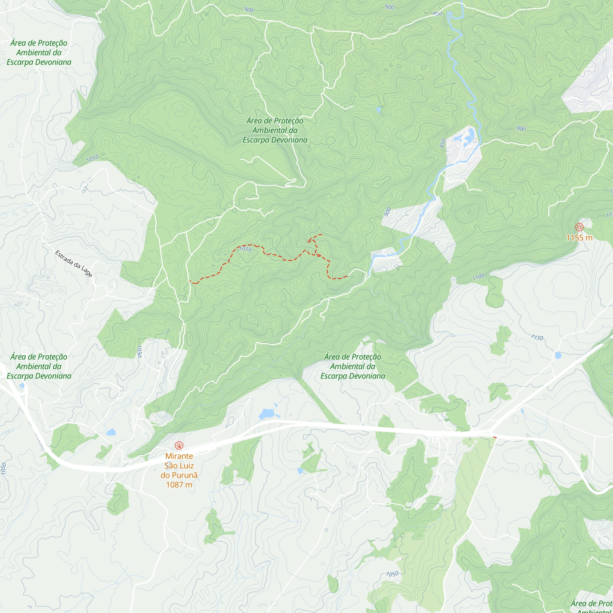 QUINTAL DAS ÁGUAS DO PURUNÃ map