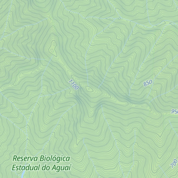 Map of Aguaí Sul