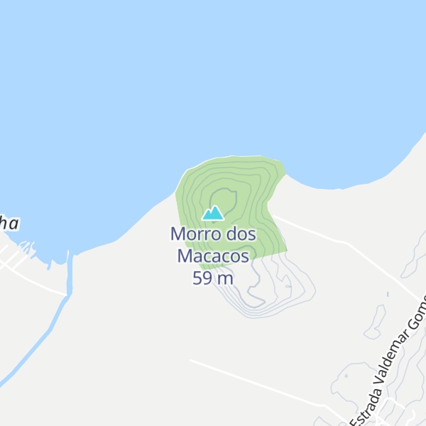 Map of Morro dos Macacos