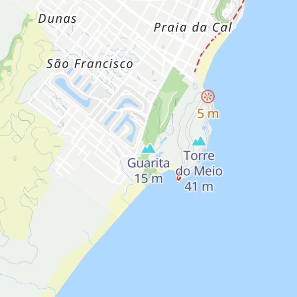 Map of Guarita