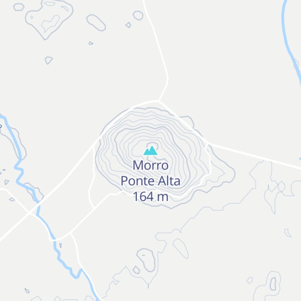 Map of Morro Ponte Alta