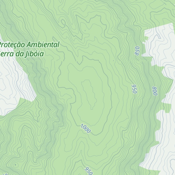 Map of Serra da Gibóia