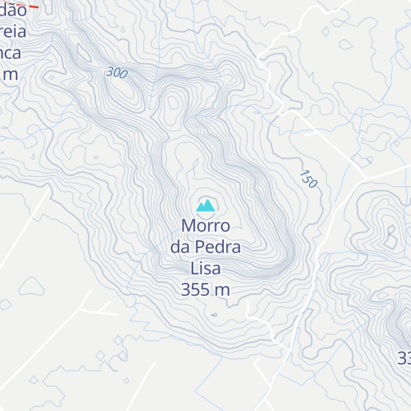 Map of Morro da Pedra Lisa