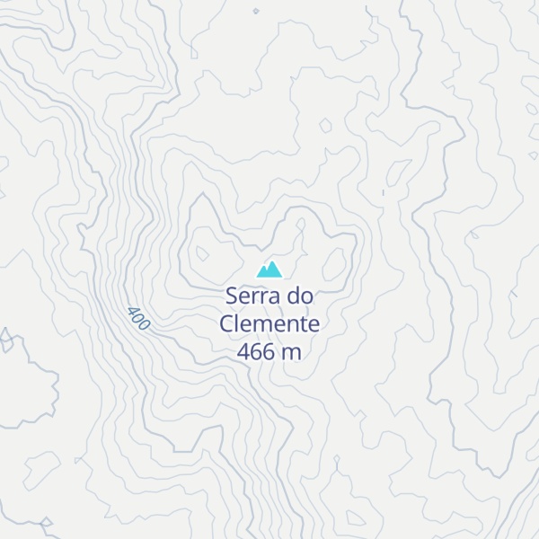 Map of Serra do Clemente