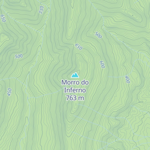 Map of Morro do Inferno