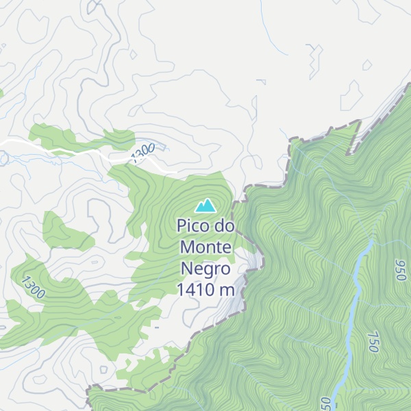 Map of Pico do Monte Negro