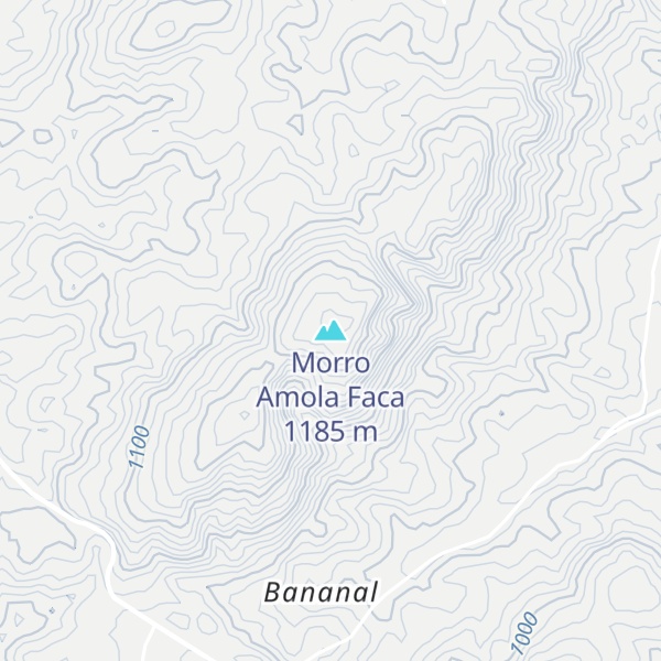 Map of Morro Amola Faca