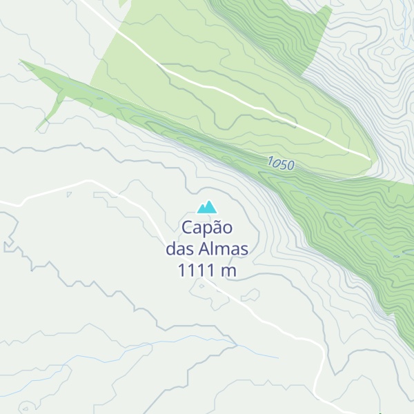 Map of Capão das Almas