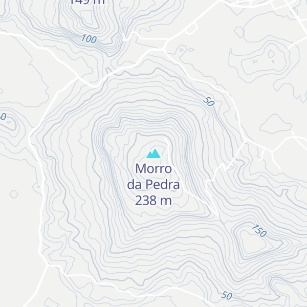 Map of Morro da Pedra