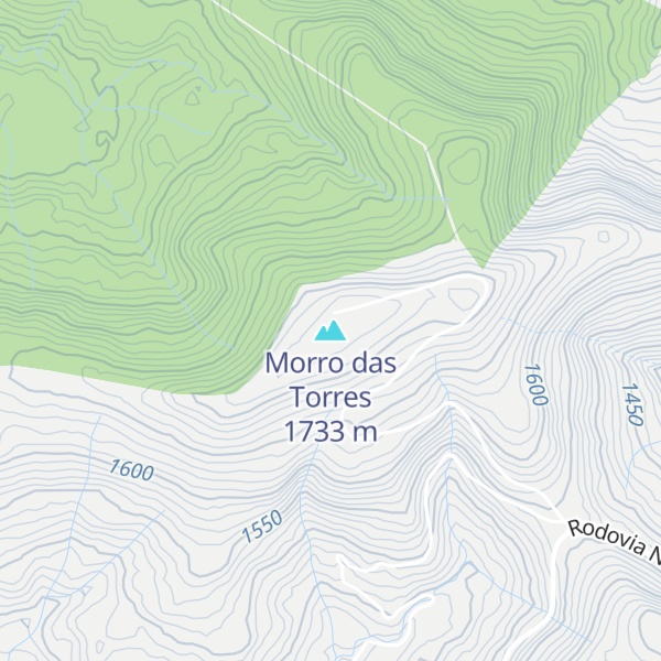 Map of Morro das Torres