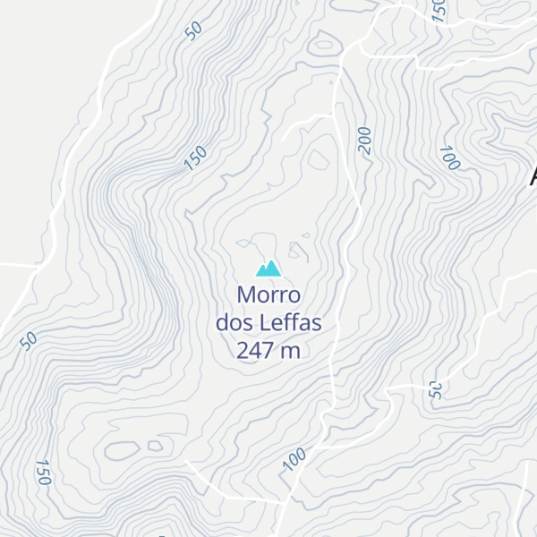 Map of Morro dos Leffas