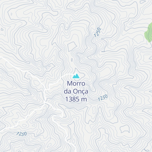 Map of Morro da Onça