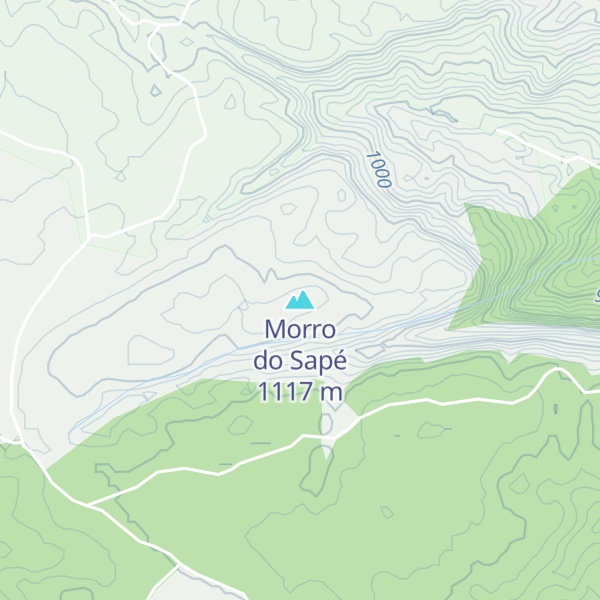 Map of Morro do Sapé