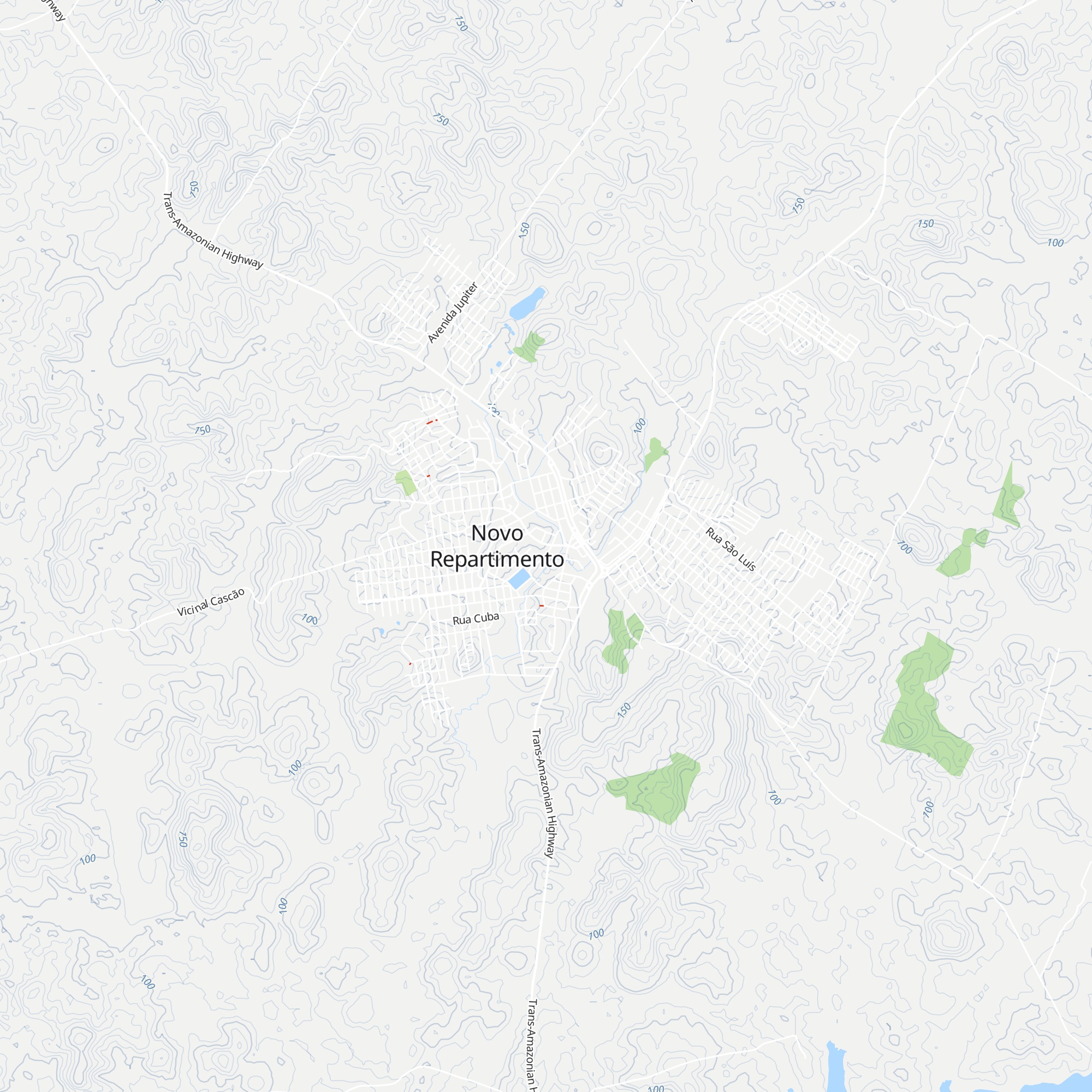 Minha casa Novo Repartimento map