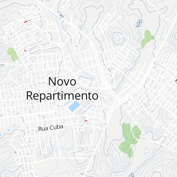 Map of Minha casa Novo Repartimento
