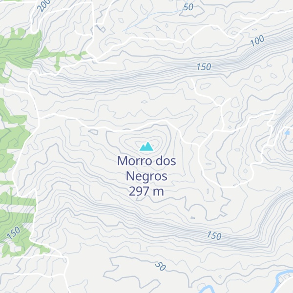 Map of Morro dos Negros