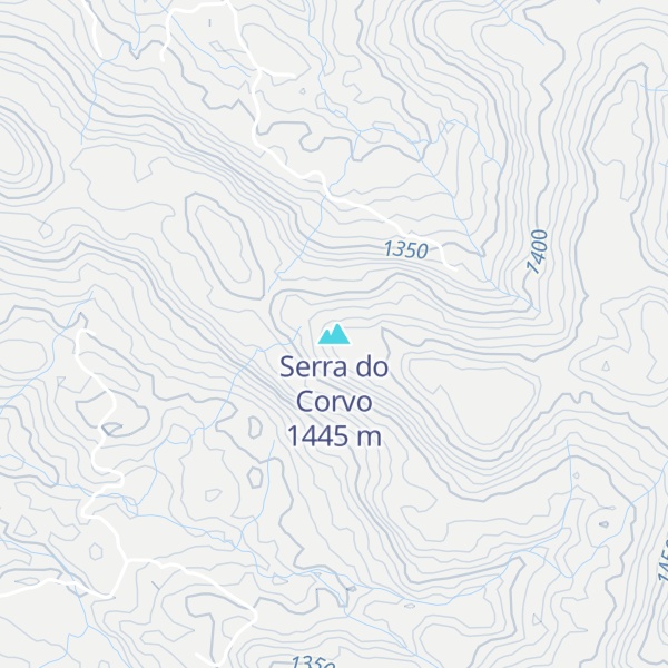 Map of Serra do Corvo