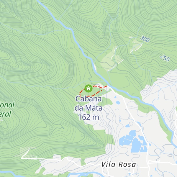 Map of Cabana da Mata
