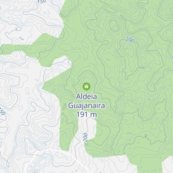 Map of Aldeia Guajanaira