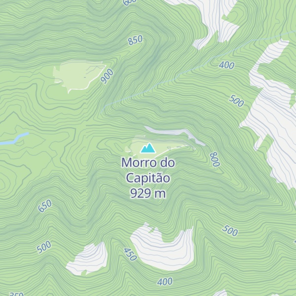 Map of Morro do Capitão