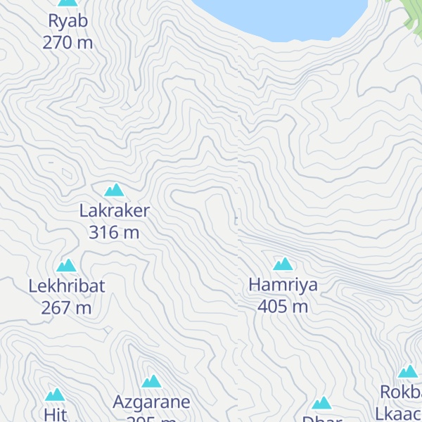 Map of Koudiat Mkizem