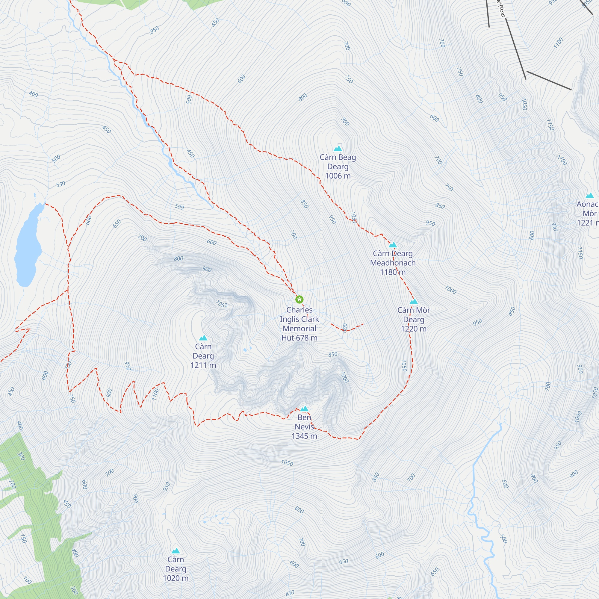 Charles Inglis Clark Memorial Hut map
