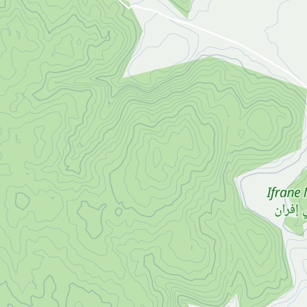 Map of Tichchout Bou Tazert