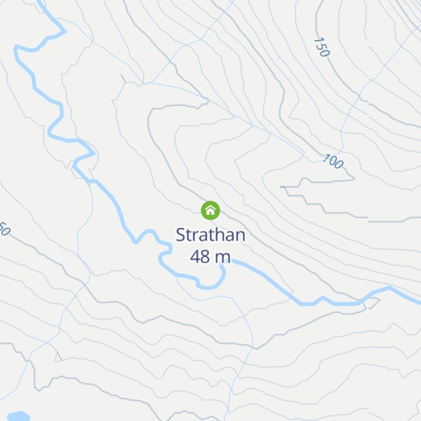 Map of Strathan