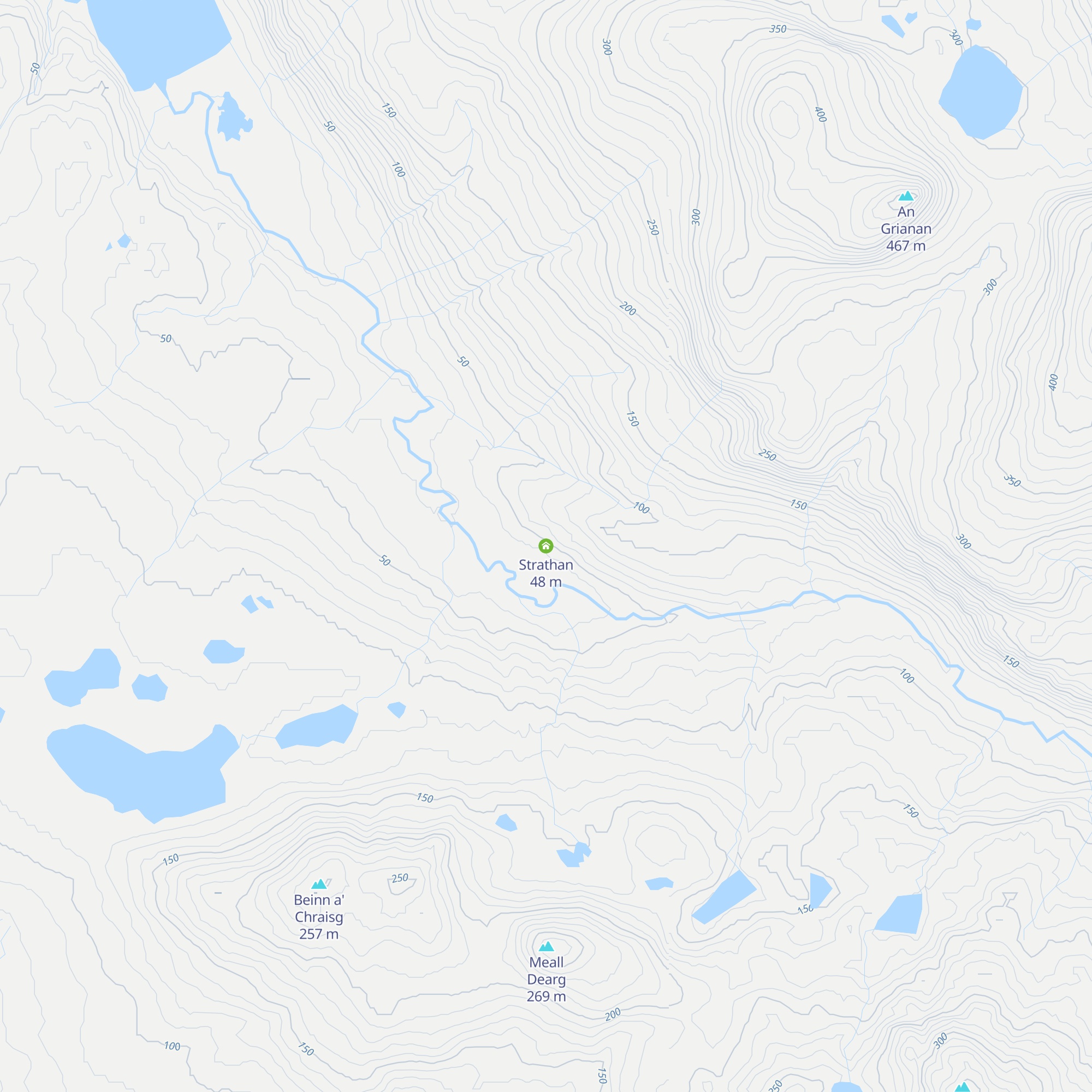 Strathan map