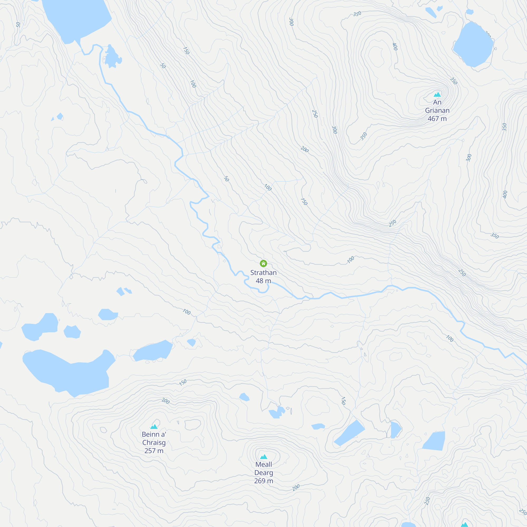 Strathan map