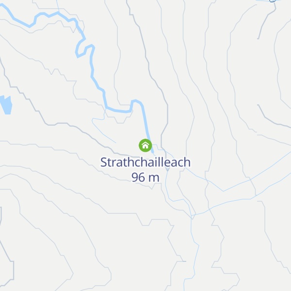 Map of Strathchailleach