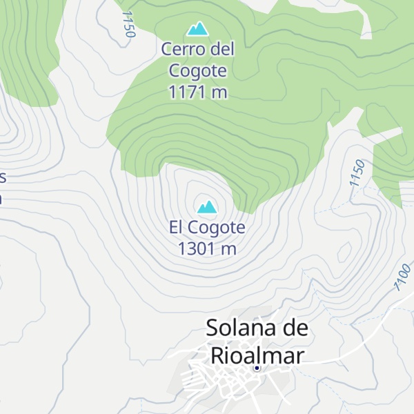 Map of El Cogote