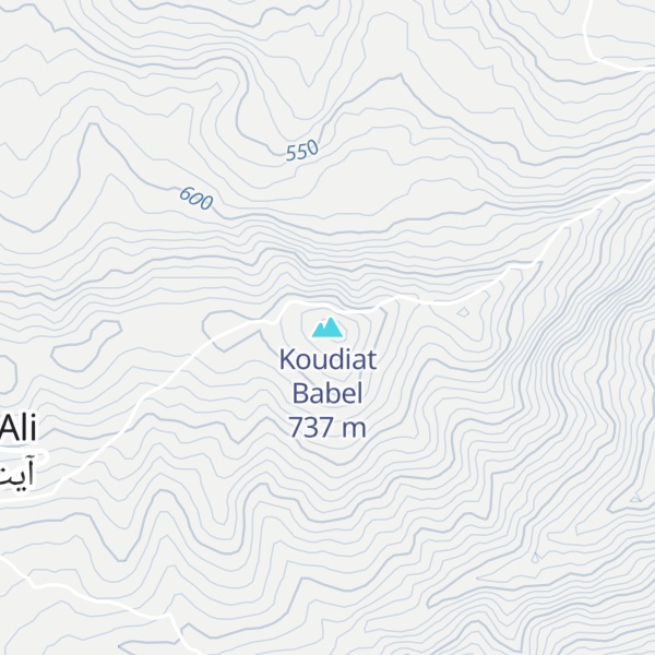 Map of Koudiat Babel