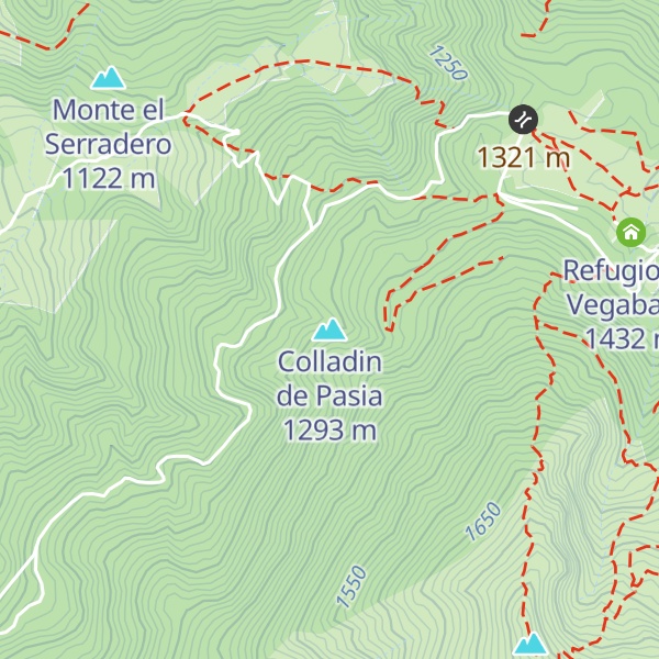 Map of Colladin de Pasia