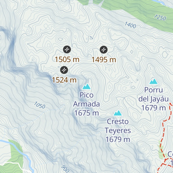 Map of Pico Armada