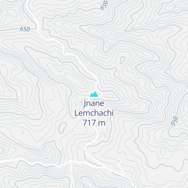 Map of Jnane Lemchachi