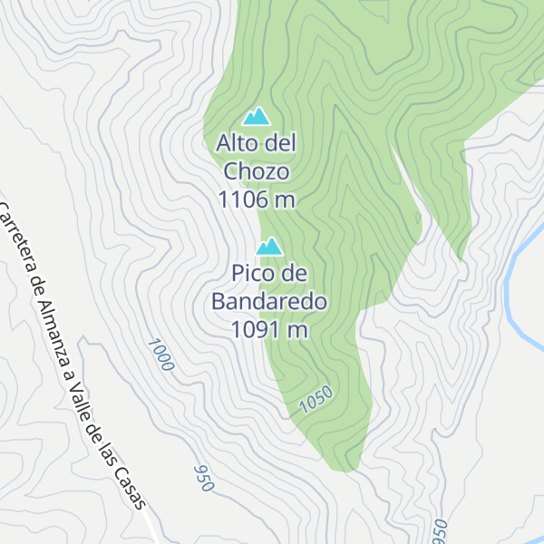 Map of Alto de Valdenebria