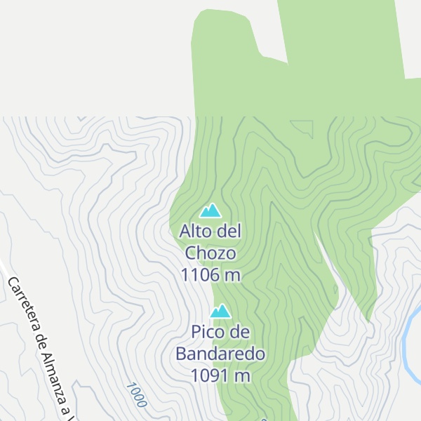 Map of Alto del Chozo
