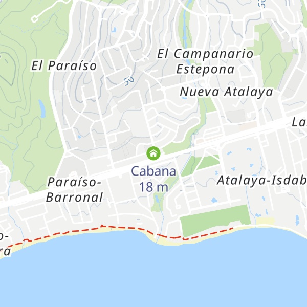 Map of Cabana